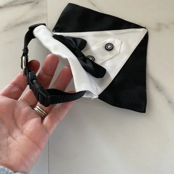 Small Dog Tuxedo Collar - Picture 2 of 2